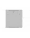 Szafa instalacyjna Rack wisząca 19'' 12U 600x600 szara drzwi perforowane Lanberg (flat pack) - nr 9