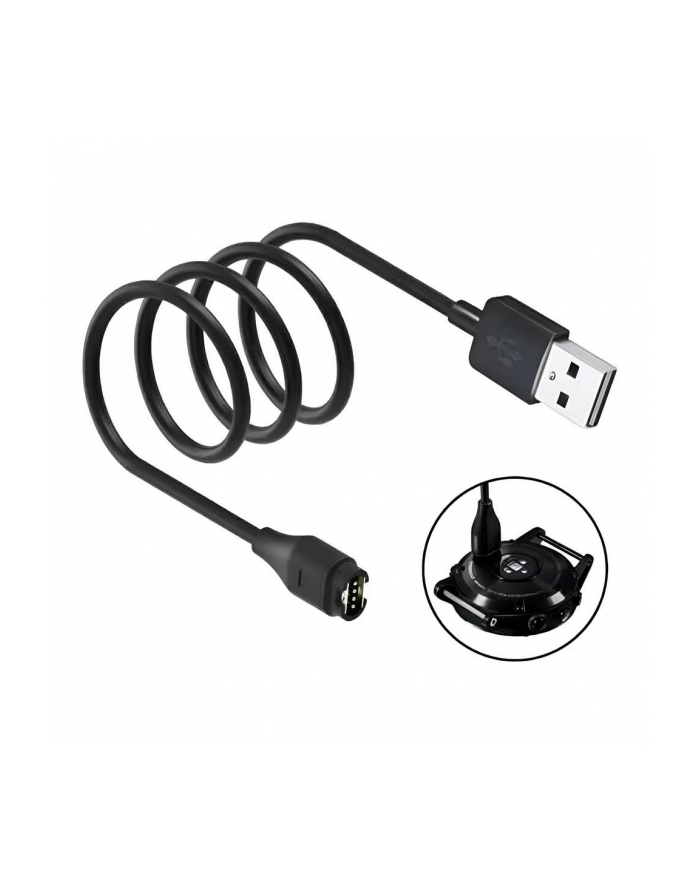 Kabel USB Beline do zegarków Garmin USB-A 1m główny