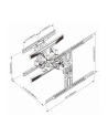 art Uchwyt do TV LCD/LED 40-75' 45KG AR-99 reg.pion/poziom 52-380mm max VESA 600x400 - nr 5
