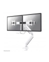 neomounts Uchwyt biurkowy na 2 LCD NM-D775DXWHITE - nr 6