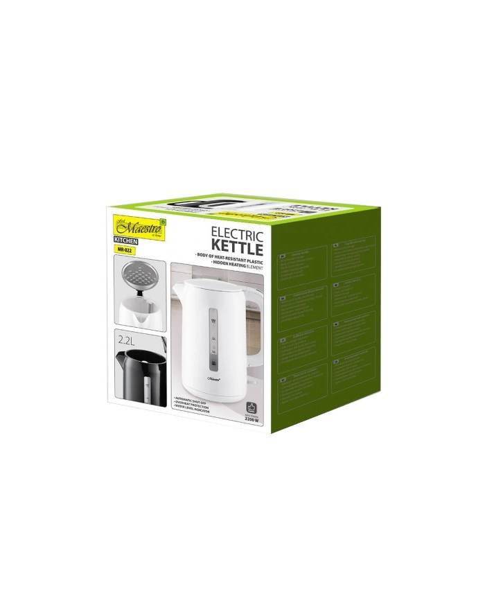 feel-maestro Czajnik elektryczny 2,2l 2200W MR-022-WHITE główny