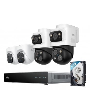anker Zestaw do monitoringu eufy NVR S4 4 kamery + nagrywarka nr 2