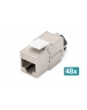 Digitus Cat 6A Keystone Modul,Geschirmt Mit Kabelmanager 48 St (DN9361748) - nr 7