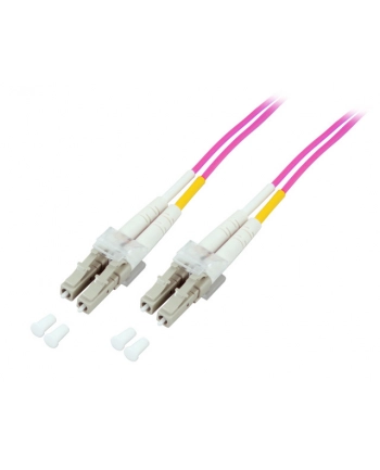 Efb EFB LWL Kabel Duplex Jumper LC-LC 50/125 OM4 50 Meter LSZH Halogenfrei erika violett 2.0mm geprueft mit Messprotokoll (O031950) nr 1