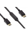 Alcasa 4810-150G kabel DisplayPort 15 m Czarny (4810150G) - nr 1