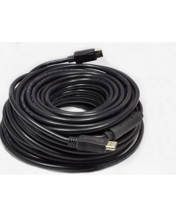 Alcasa 4810-150G kabel DisplayPort 15 m Czarny (4810150G)