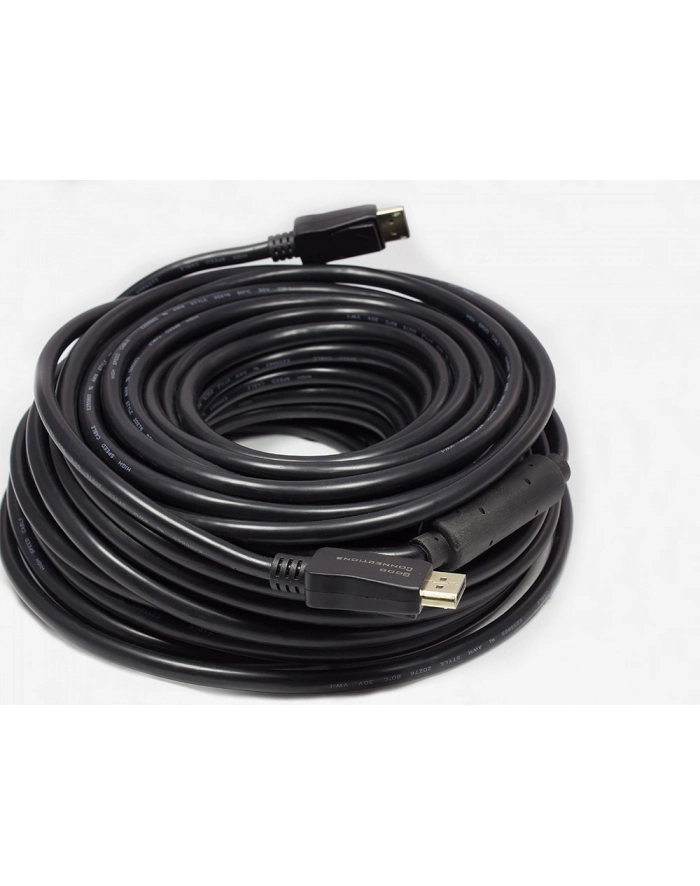 Alcasa 4810-150G kabel DisplayPort 15 m Czarny (4810150G) główny