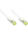 Good Connections RJ45 Patch Cable with Cat.7 Raw and Snap-in Protection (RNS®), S / FTP, PiMF, Halogen Free, 600MHz, OFC, White, 50m, Conne - nr 3