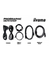 iiyama Monitor 27 '' ProGraphic HB2701UHSNP-B1 4K,IPS BLACK 2.0,450cd,VESA USB-c dock(PD:96W),HDMI,DP,DAISY/CHAIN,4xUSB,RJ45,3000:1,sRGB:100%,DCI-P3:99%,KV - nr 43