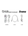 iiyama Monitor 27 '' T2752MSC-W1AG 10 PKT. POJ,IPS,HDMI,DP,2x1W,7H,2xUSB,  400cd/m2,AG-(Anti Glare) - nr 32