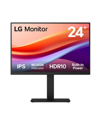 Monitor LG 24'' 24BA55W-B FHD HDMI DP IPS