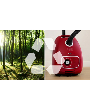 bosch Odkurzacz workowy BGB41RD3H nr 1