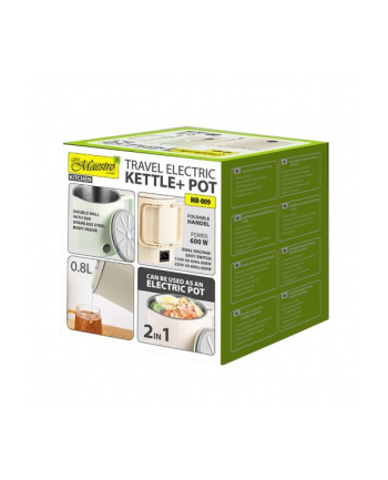 feel-maestro Czajnik elektryczny / garnek turystyczny 2w1  0,8l  600W  MR-009-MINT nr 2