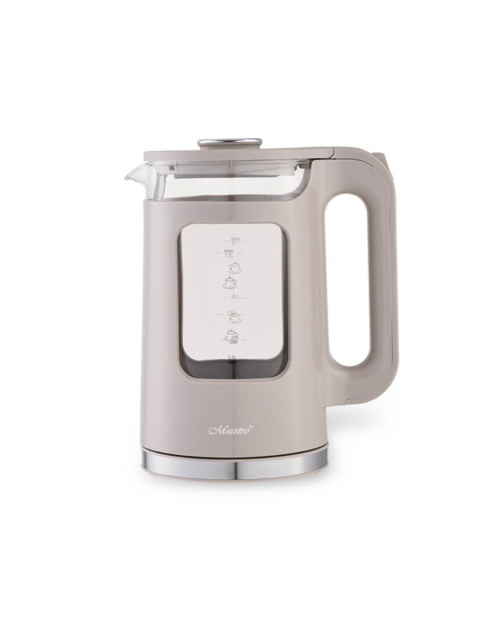 feel-maestro Czajnik elektryczny szklany 1,7l  2200W  MR-065-BEIGE główny