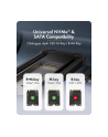 icybox Obudowa M.2 NVMe i SATA USB 3.2 Gen 2, 10 Gbit/s IB-1827MCP-C31 - nr 5