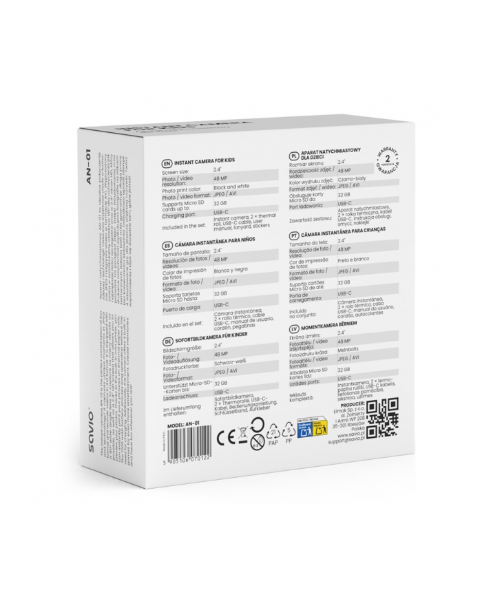 savio Aparat natychmiastowy AN-01 główny