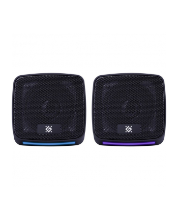 defender Głośniki komputerowe J3 2.0 6W LED USB Czarne