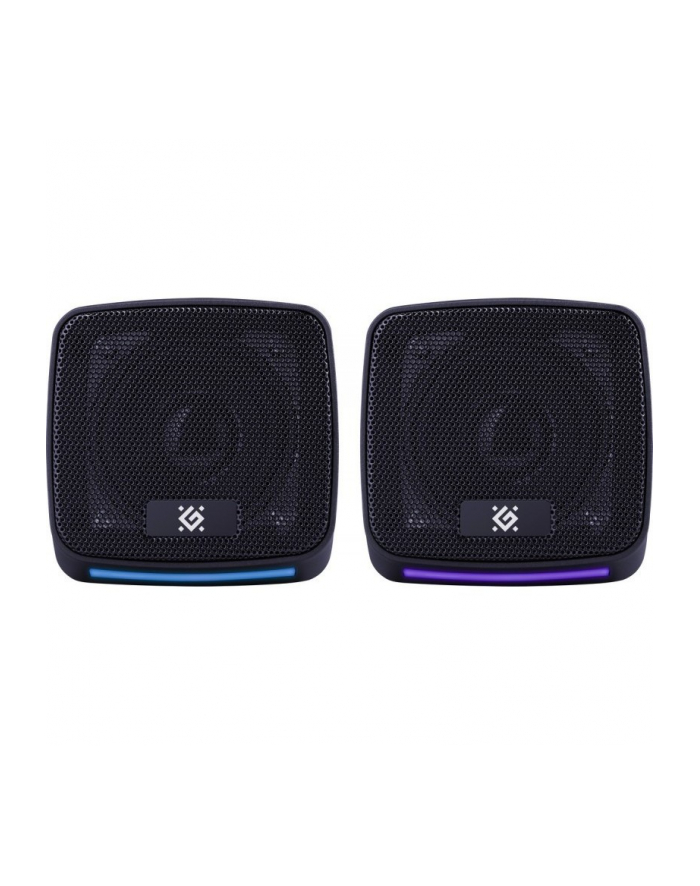 defender Głośniki komputerowe J3 2.0 6W LED USB Czarne główny