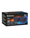 defender Głośniki komputerowe J3 2.0 6W LED USB Czarne - nr 8