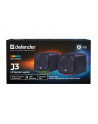 defender Głośniki komputerowe J3 2.0 6W LED USB Czarne - nr 9