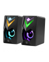 defender Głośniki komputerowe J4 2.0 6W LED USB Czarne - nr 3