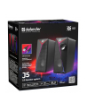 defender Głośniki komputerowe J5 2.0 6W LED USB Czarne - nr 10