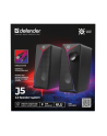 defender Głośniki komputerowe J5 2.0 6W LED USB Czarne - nr 2