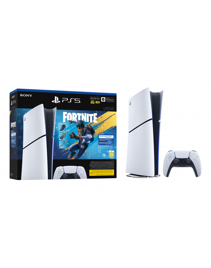 sony Konsola Playstation 5 Digital Slim Chassis E + Fortnite pakiet Rozkwitający Chaos główny