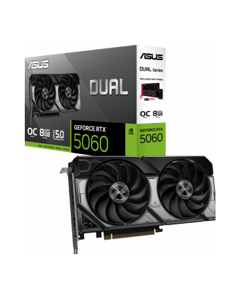 asus Karta graficzna GeForce RTX 5060 Dual OC 8GB GDDR7 128BIT HDMI/3DP nr 2