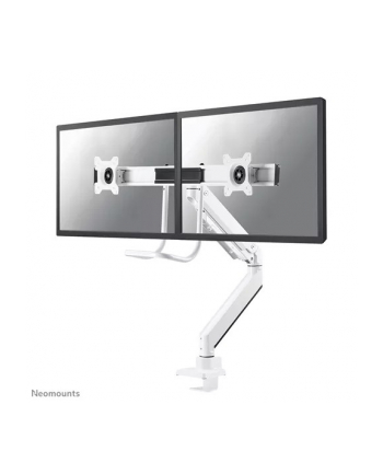 neomounts Uchwyt biurkowy na 2 LCD NM-D775DXWHITE