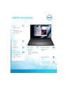 Laptop Dell Pro 14 Essential PV14250 W11P EDU C5 120U/16GB/512GB/Intel Graph/FgrPr/WLAN+BT/14.0/BcklKb/4C/65W/5YRS Carbon Black (plastik) - nr 3