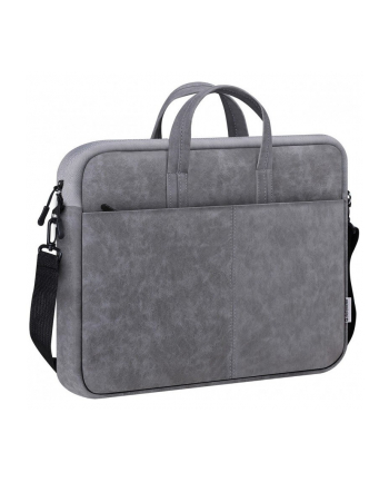 defender Torba SOLID LEATHER 15,6 cala Szara nr 1