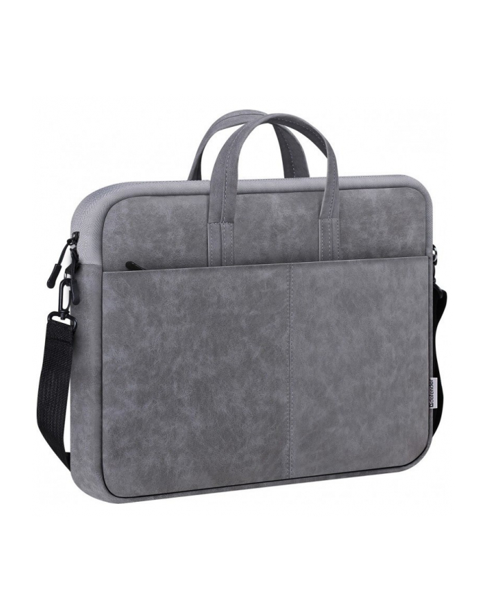 defender Torba SOLID LEATHER 15,6 cala Szara główny