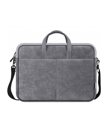 defender Torba SOLID LEATHER 15,6 cala Szara nr 2