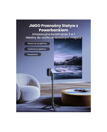 jmgo Powerbank ze strojakiem Tripod P0X1