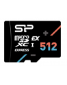 silicon power Karta pamięci microSDXC 512GB Express 7.1, PCIe Gen 3x1, NVMe, 880MB/s - nr 1