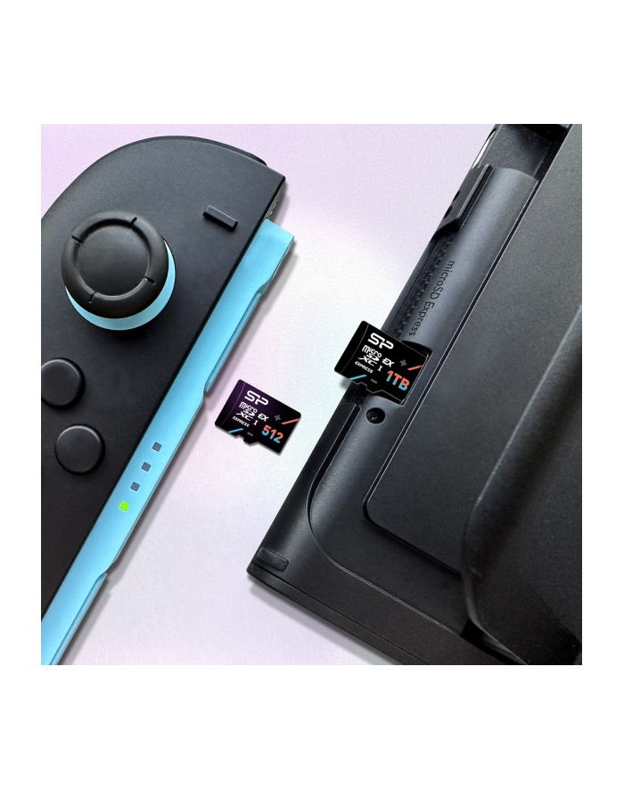 silicon power Karta pamięci microSDXC 512GB Express 7.1, PCIe Gen 3x1, NVMe, 880MB/s główny