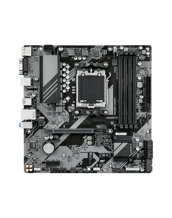 gigabyte Płyta główna A620M DS3H AM5 4DDR5 HDMI/DP M.2 mATX główny