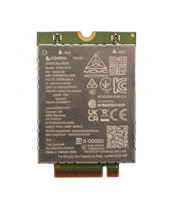 dell Modem sieci bezprzewodowej DW5826E nr 2