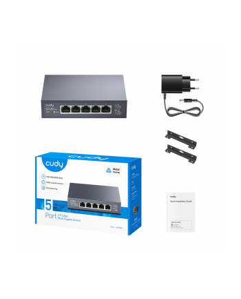 cudy Przełącznik HS105 5 portów 2.5GB nr 1
