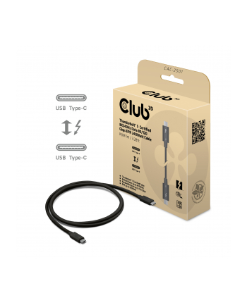 Club 3D Thunderbolt 5 PD 240W, 1m (CAC2501)