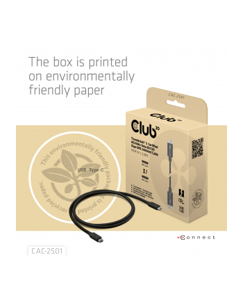 Club 3D Thunderbolt 5 PD 240W, 1m (CAC2501)