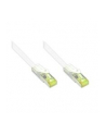 Good Connections RJ45 Patch Cable with Cat.7 Raw and Snap-in Protection (RNS®), S / FTP, PiMF, Halogen Free, 600MHz, OFC, White, 50m, Conne - nr 2