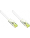 Good Connections RJ45 Patch Cable with Cat.7 Raw and Snap-in Protection (RNS®), S / FTP, PiMF, Halogen Free, 600MHz, OFC, White, 50m, Conne - nr 3