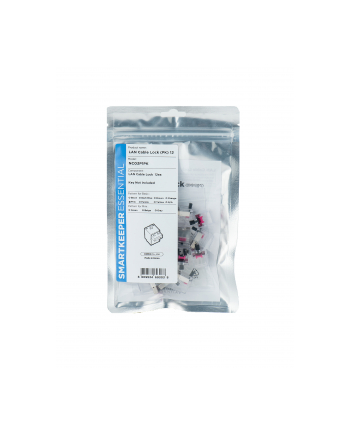 Smartkeeper SMARTKEEPER Basic LAN Cable Lock 12 - 12x záslepka, růžová (NC03P1PK)
