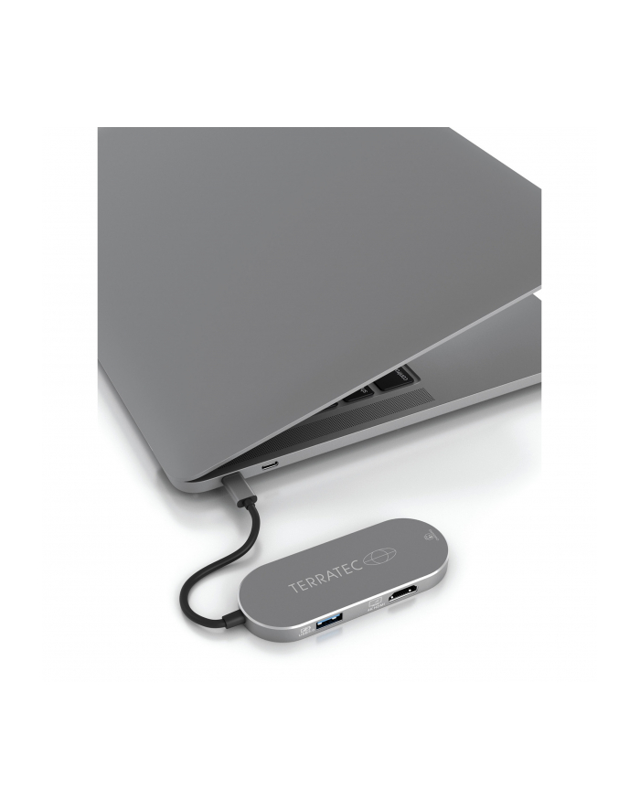 Stacja dokująca Terratec Connect c5 USB 3.2 Gen 1 (3.1 Gen 1) Type-C Srebrny (DK_NR_MKS_6118389) główny