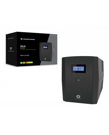 Conceptronic Technologia line-interactive 2,2 kVA 1320 W 4 x gniazdo sieciowe (ZEUS04G) nr 2