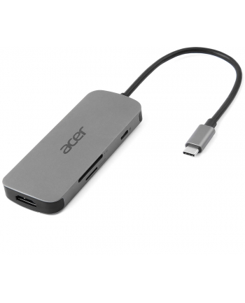 Acer Klucz sprzętowy 7w1 USB-C (HDMI, DP, USB, RJ)