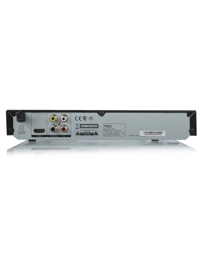 Odtwarzacz DVD Xoro HSD 8470 Czarny (4260001039966) główny