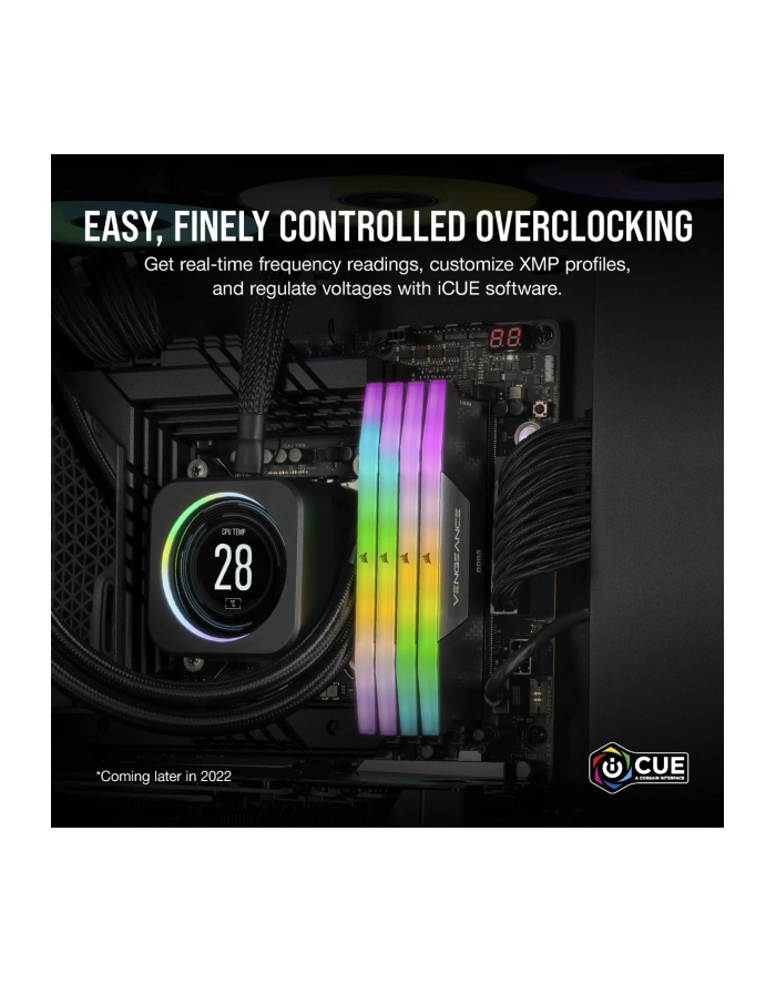 corsair Pamięć DDR5 Vengeance RGB 32GB/6000 (2x16GB) CL38 Intel XMP główny